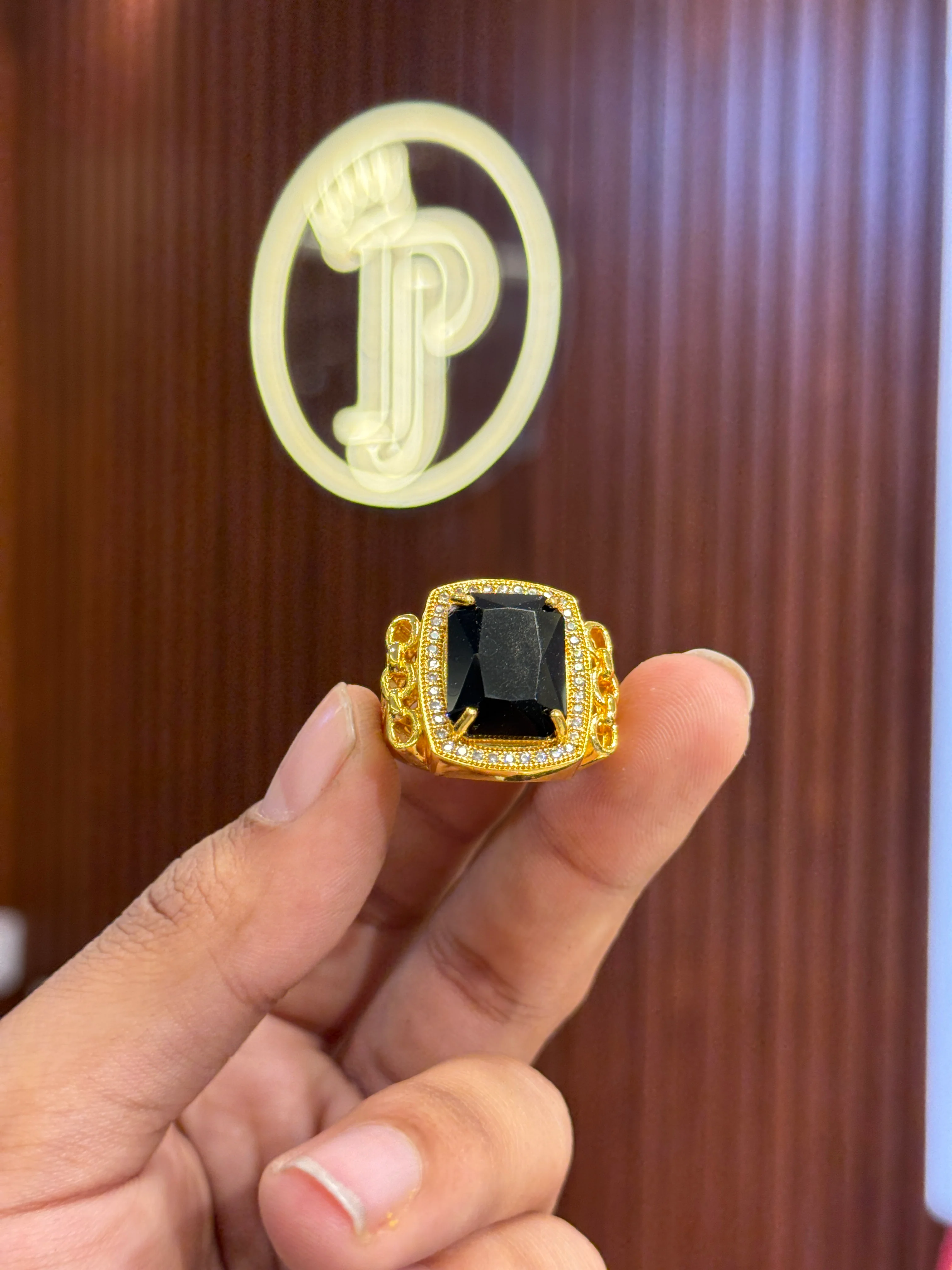 Black stone ring ⭐⭐⭐☆☆ 2.7 (4,910) - Image 3