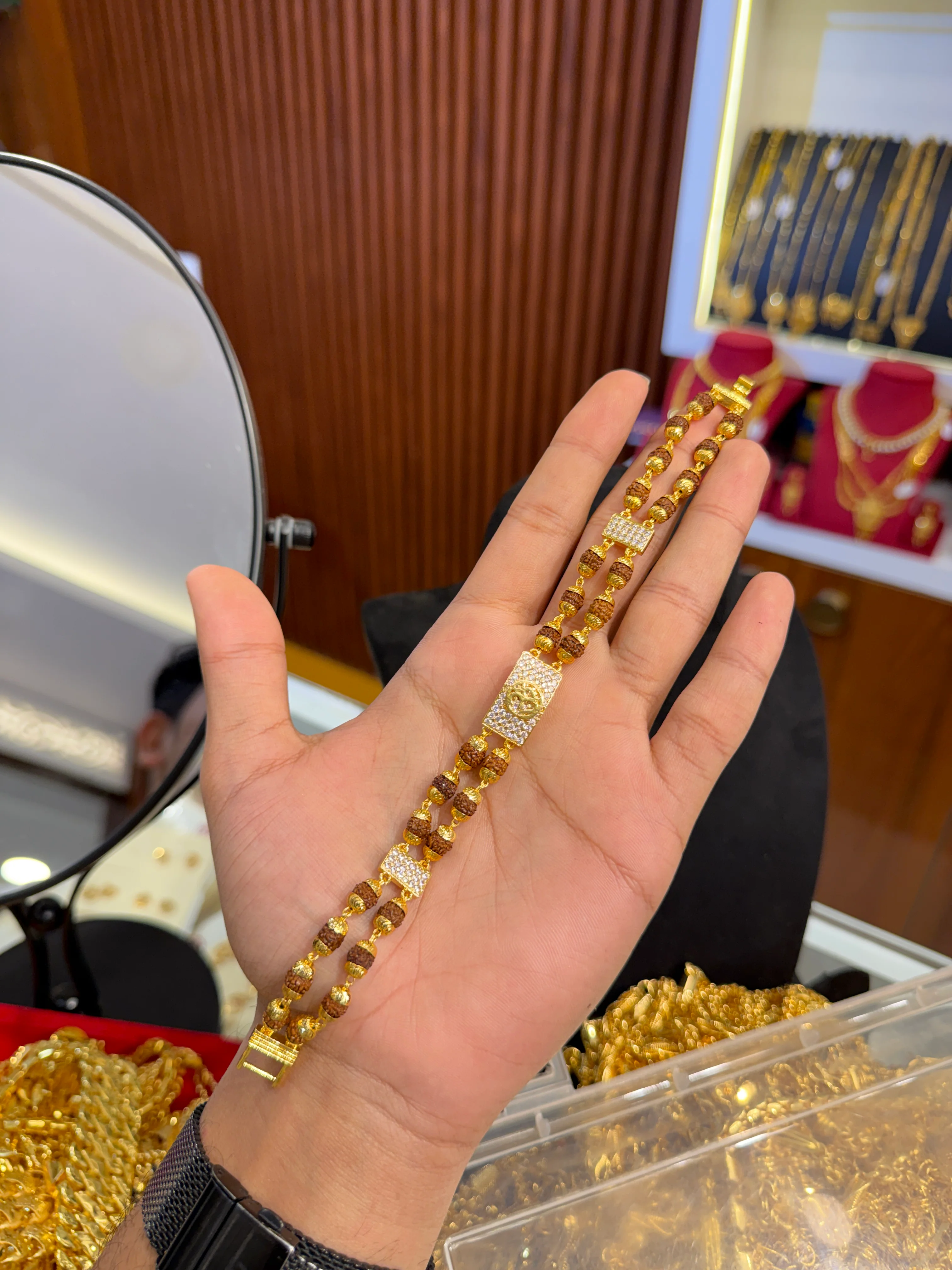 Bracelet rudraksha ⭐⭐⭐⭐⭐ 4.6 (3,890) - Image 3