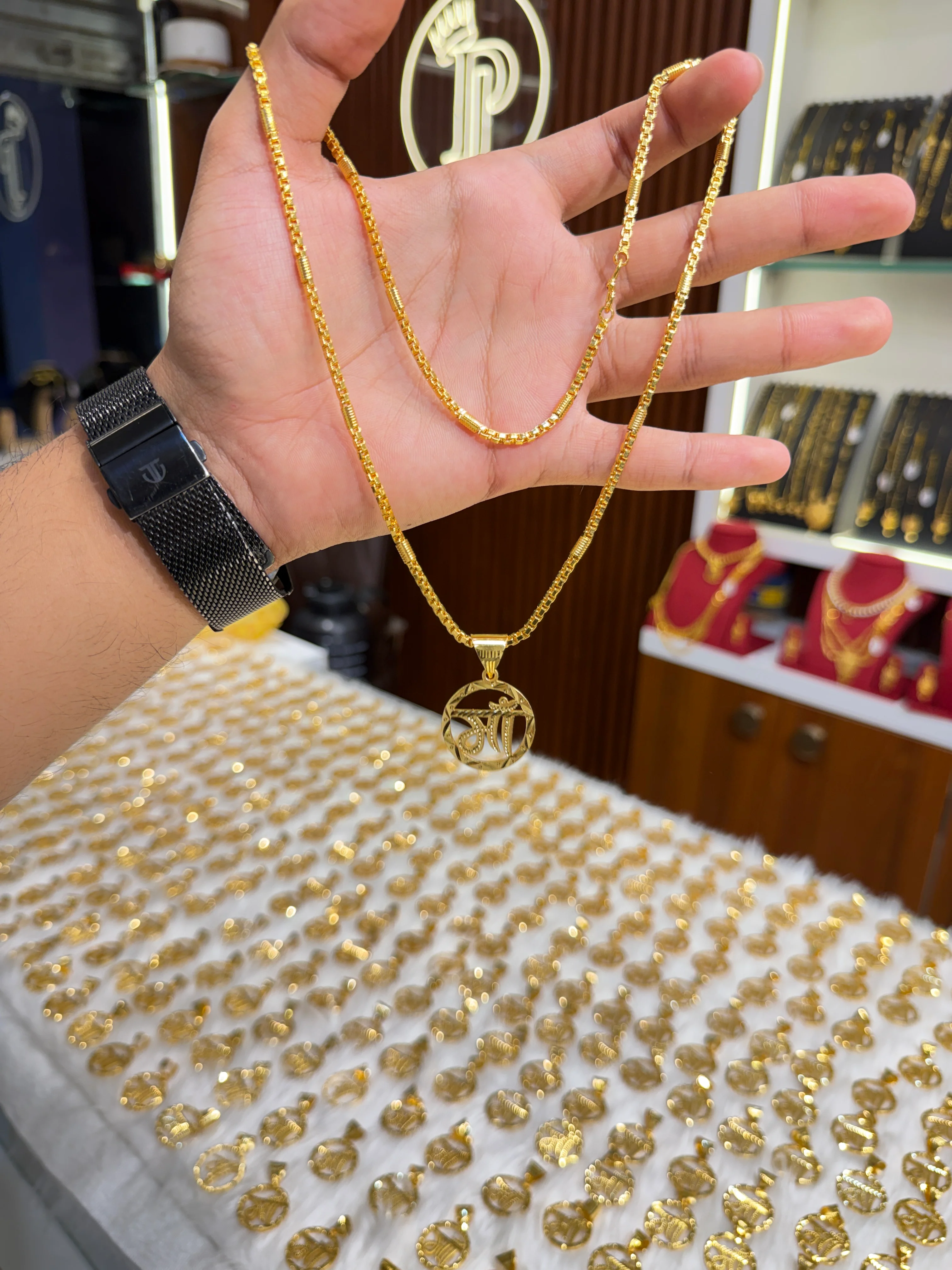 Chain + ( maa )pendant ⭐⭐⭐⭐⭐ 4.6 (22,540) - Image 3