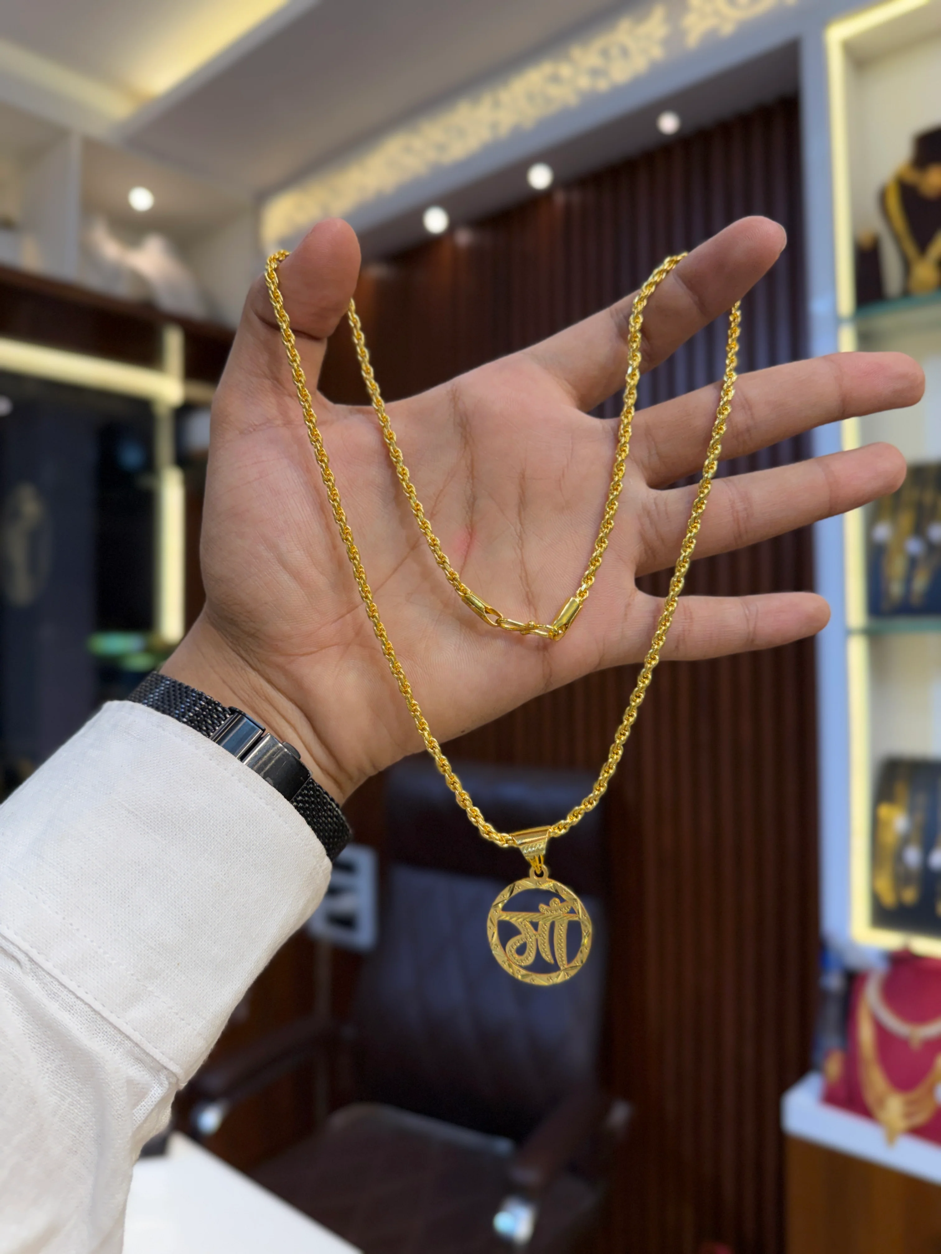 Chain + ( maa pendent ) ⭐⭐⭐⭐⭐ 4.5 (18,686)