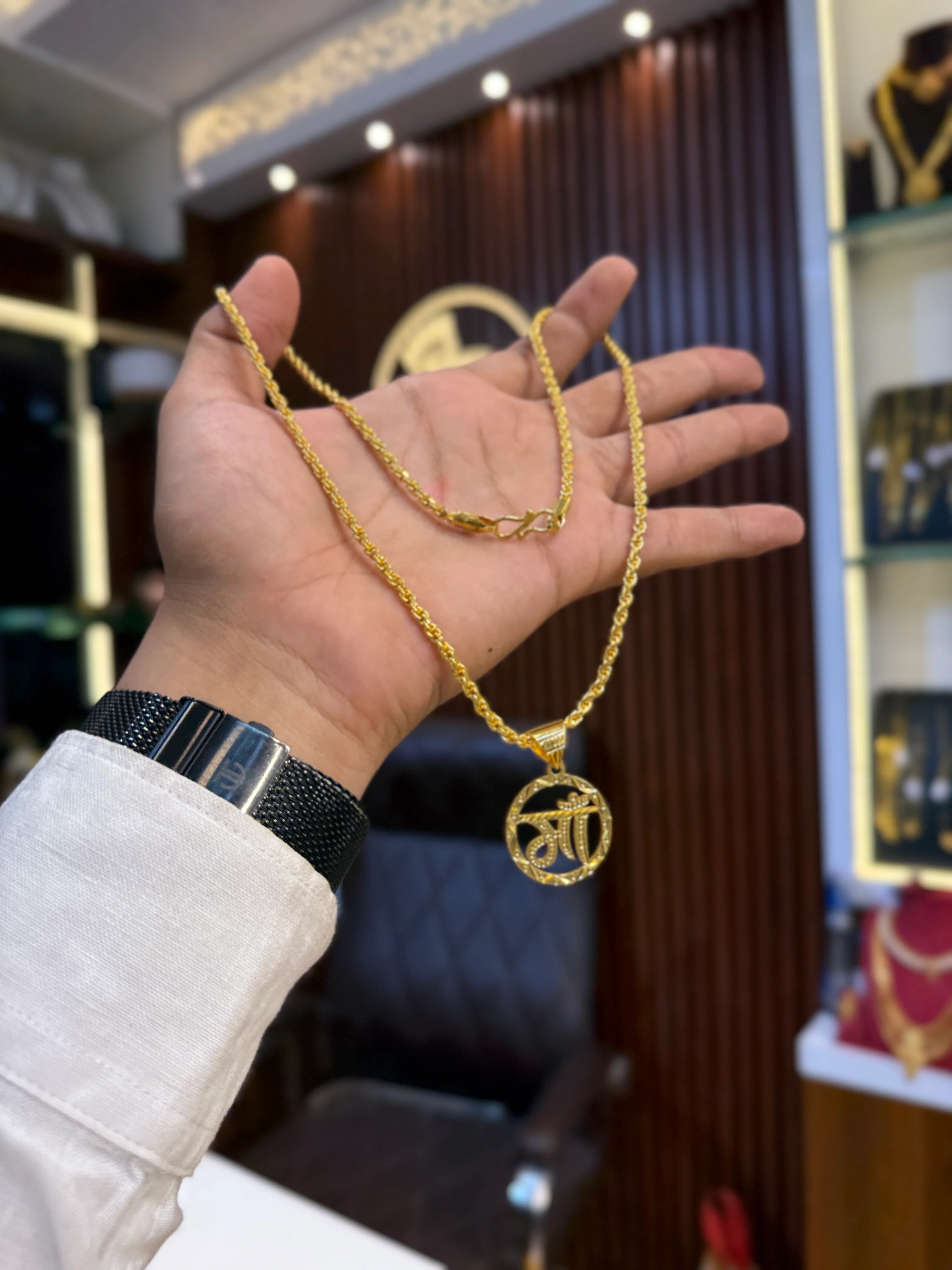 Chain + ( maa pendent ) ⭐⭐⭐⭐⭐ 4.5 (18,686) - Image 3