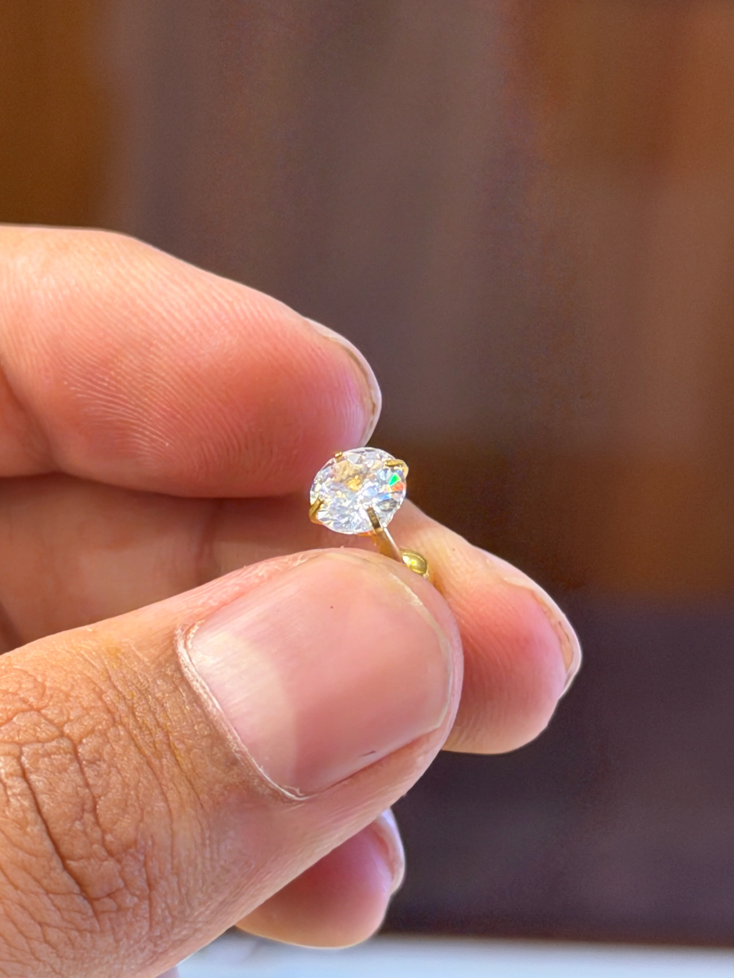 (Single) circle Stud ⭐⭐⭐⭐☆ 4.0 (6,430) - Image 9