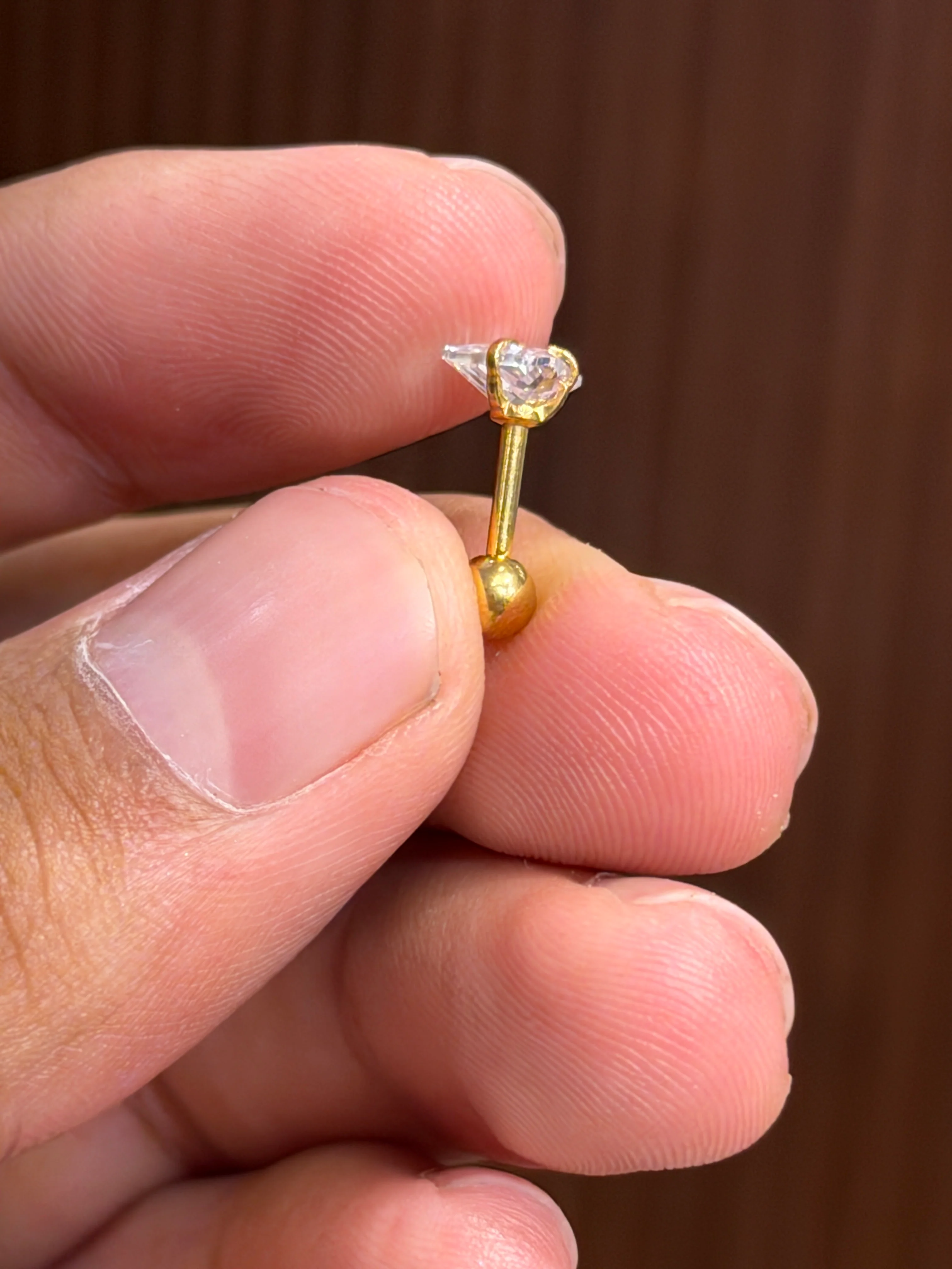 Triangle studs ( single) ⭐⭐⭐⭐⭐ 4.6 (22,564) - Image 9